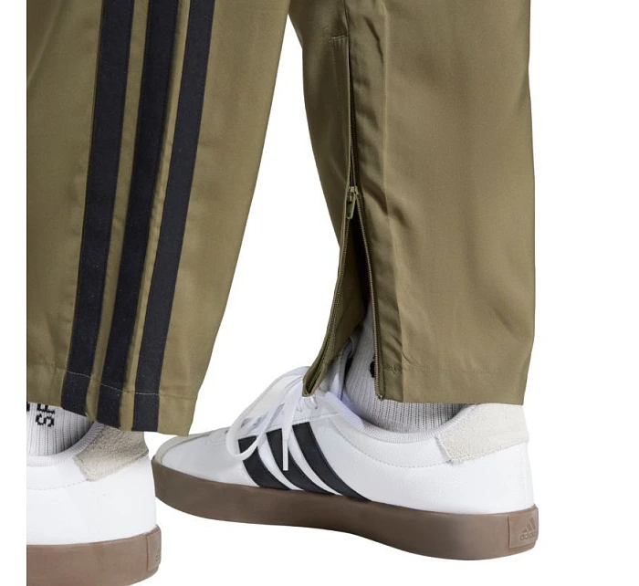 Pánské kalhoty Essentials 3Stripes Open olivová model 22071201 - ADIDAS