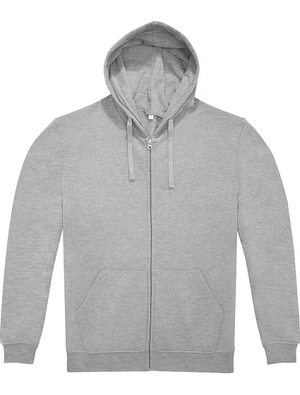 B&C ID.224 Zip Hood Unisex mikina s kapucňou 01.I224 športovo sivá B&C ID.224 Zip Hood Unisex mikina s kapucňou 01.I224 športovo sivá