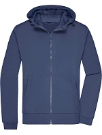 JN 1146 Pánská 2vrstvá softshellová bunda s kapucí model 22530594 navy/navy - Daiber JN 1146 Pánská 2vrstvá softshellová bunda s kapucí model 22530594 navy/navy - Daiber