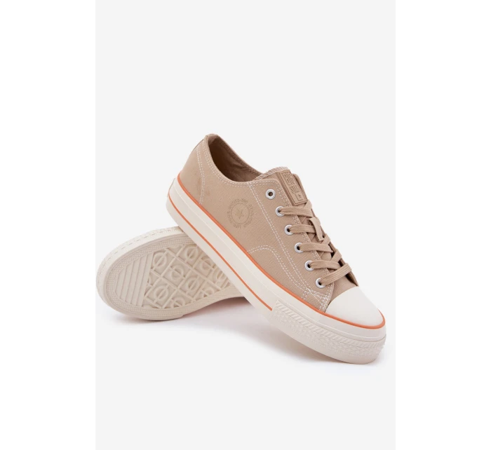 Pánské Tenisky Na Platformě Big Star model 21692046 Béžové - Big Star Shoes