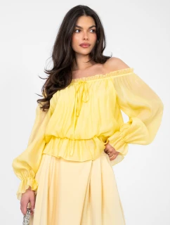 Blúzka MI BZ 27846.12 svetložltá