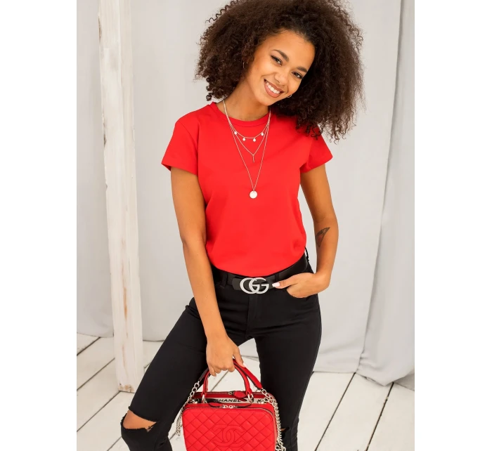 Tričko RV TS 4623.86 červená