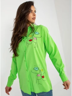 Košeľa TO KS 7521.26X svetlozelená