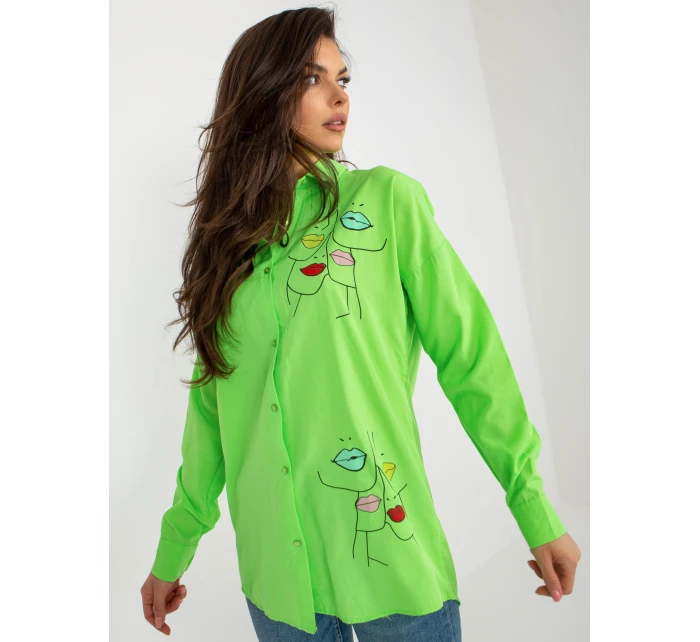 Košeľa TO KS 7521.26X svetlozelená Košeľa TO KS 7521.26X svetlozelená