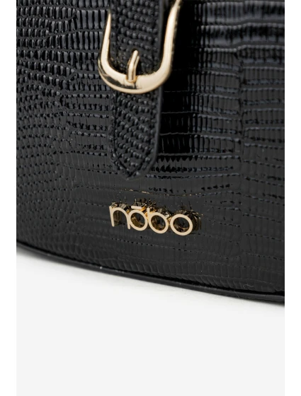 Dámska kabelka s malým reliéfom Nobo - čierna