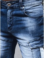 Pánské džínové šortky modré Dstreet model 21964753 - FashionStreet Pánské džínové šortky modré Dstreet model 21964753 - FashionStreet