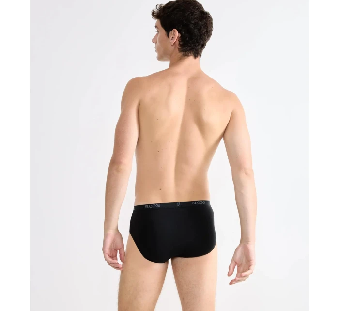 sloggi men Basic Midi 2P - BLACK - SLOGGI BLACK - SLOGGI sloggi men Basic Midi 2P - BLACK - SLOGGI BLACK - SLOGGI