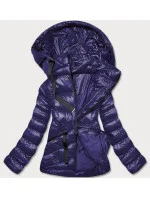 KRÓTKA KURTKA ZIMOWA DAMSKA GRANATOWA model 21244771 - J.STYLE