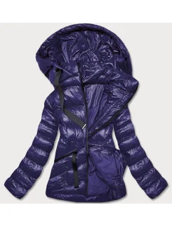 KRÓTKA KURTKA ZIMOWA DAMSKA GRANATOWA model 21244771 - J.STYLE