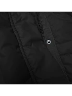 Černá krátká dámská bunda s kapucí model 21066760 - J.STYLE