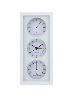 ARTICASA BIELE TEPLOTNÉ HODINY 26X5x12CM ARTICASA BIELE