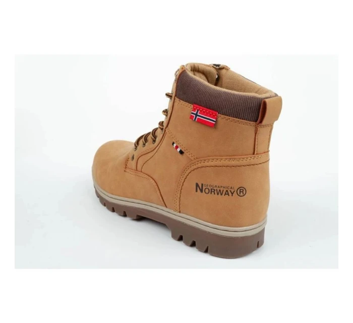 Geografické Nórsko pánska obuv M WALK-GN CAMEL