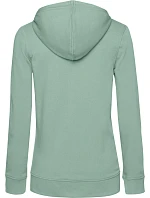 B&C Inspire Zipped Hood /women_° Dámska mikina s kapucou 01.W36B sage