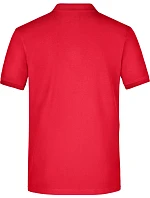JN 710 Pánské elastické piqué polo model 22488609 red - Daiber JN 710 Pánské elastické piqué polo model 22488609 red - Daiber