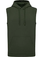 PA Unisex mikina s kapucí bez rukávů 20.P sporty khaki model 22448461 - Kariban ProAct PA Unisex mikina s kapucí bez rukávů 20.P sporty khaki model 22448461 - Kariban ProAct