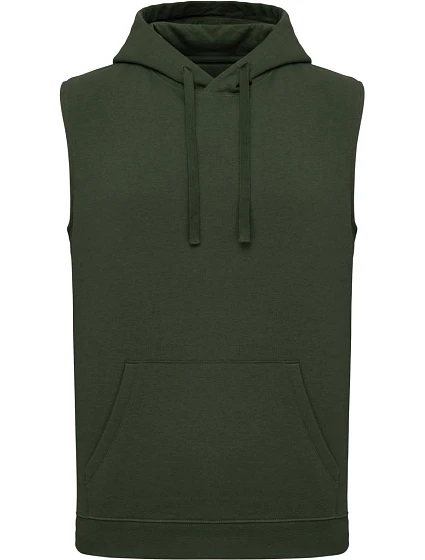 PA Unisex mikina s kapucí bez rukávů 20.P sporty khaki model 22448461 - Kariban ProAct PA Unisex mikina s kapucí bez rukávů 20.P sporty khaki model 22448461 - Kariban ProAct