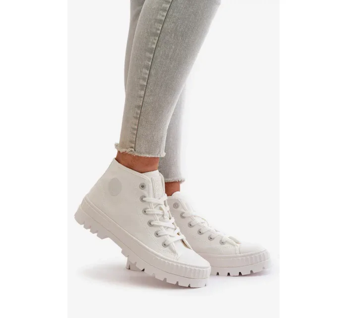 Dámske tenisky s členkom Big Star White