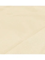 Dámska tenká krátka mikina ecru (8B938-67+132) - J.Style