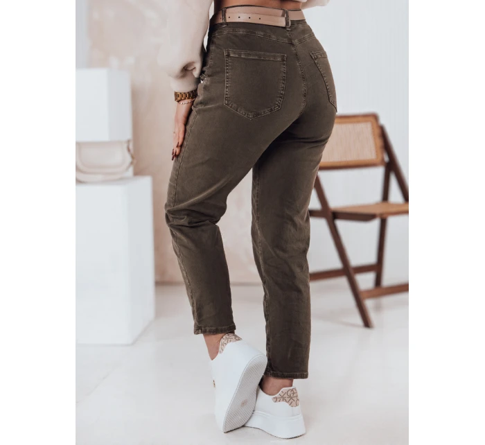 Dámské džínové kalhoty light brown Dstreet model 21983399 - FashionStreet