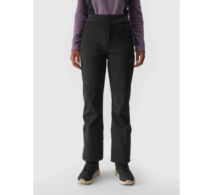 Dámske lyžiarske nohavice s membránou 10000 softshell 4F 4FWAW24TFTRF706-20S Dámske lyžiarske nohavice s membránou 10000 softshell 4F 4FWAW24TFTRF706-20S