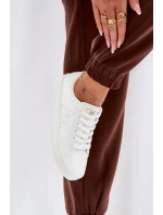 Nízké Dámské Tenisky Z Eko Kůže Big Star model 21686486 Bílé - Big Star Shoes Nízké Dámské Tenisky Z Eko Kůže Big Star model 21686486 Bílé - Big Star Shoes