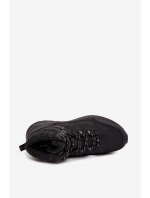 Pánské trekové boty s izolací model 21718286 Černé - Lee Cooper