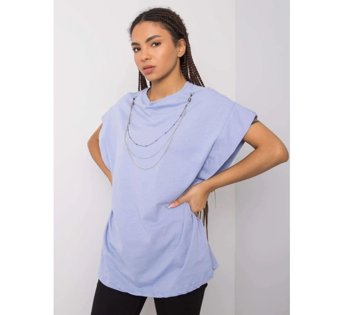 Tričko 157 TS model 15091215 světle modrá - FPrice Tričko 157 TS model 15091215 světle modrá - FPrice