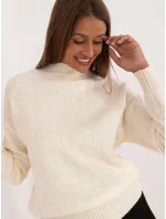 Jumper AT SW model 20503825 ecru - FPrice Jumper AT SW model 20503825 ecru - FPrice