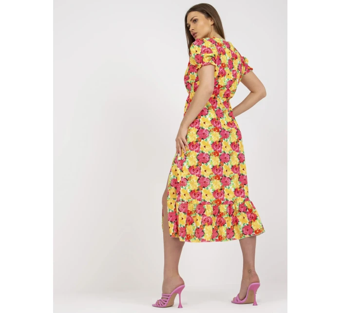 Šaty DHJ SK 7006 3.39 žltá