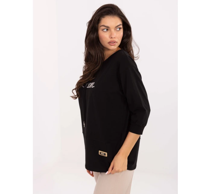 Blúzka RV BZ A785.58 čierna Blúzka RV BZ A785.58 čierna