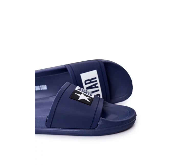 Pánské pantofle Big Star - tmavě modré