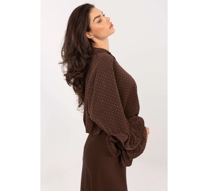 Košeľa s dlhým rukávom model 222149 Taliansko Moda