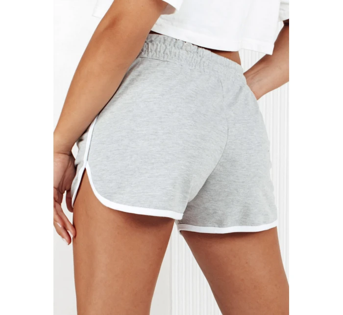 Dámské teplákové kraťasy TOP SPORT light grey Dstreet model 21979476 - FashionStreet Dámské teplákové kraťasy TOP SPORT light grey Dstreet model 21979476 - FashionStreet