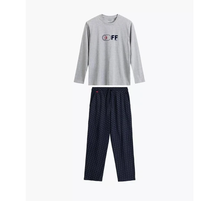 Atlantic NMP-390 long/r S-2XL pánske pyžamo Atlantic NMP-390 long/r S-2XL pánske pyžamo