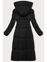 Dámska zimná bunda s opaskom J Style Black (5M3227-392) Dámska zimná bunda s opaskom J Style Black (5M3227-392)