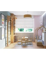 Rebrík s drevenou tyčou a príslušenstvom BENCHK 112+A204 detské