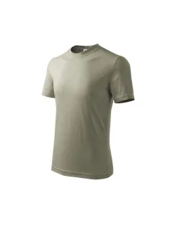 Basic Malfini Jr MLI-13828 svetlé khaki tričko