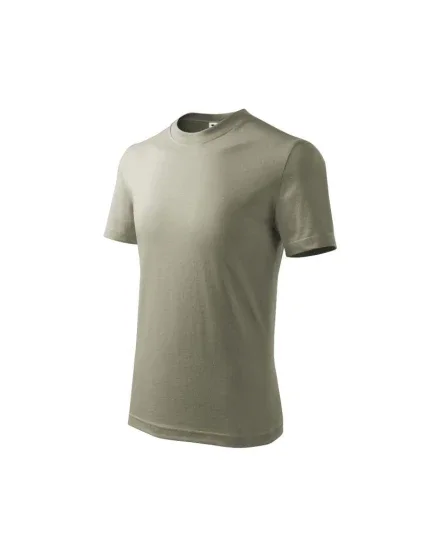 Basic Malfini Jr MLI-13828 svetlé khaki tričko
