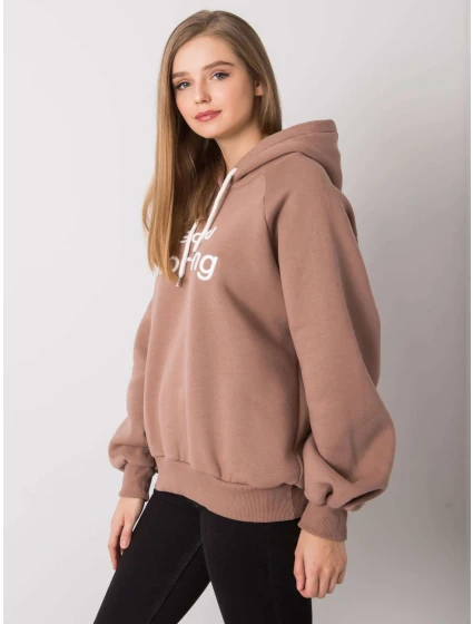 Mikina EM BL 651/1.21X hnedá