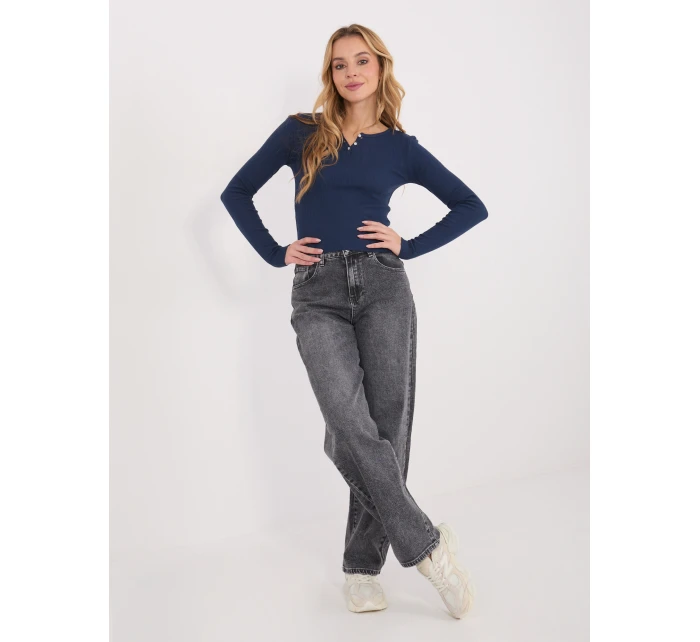 Blúzka WT BZ A1158.13 tmavomodrá