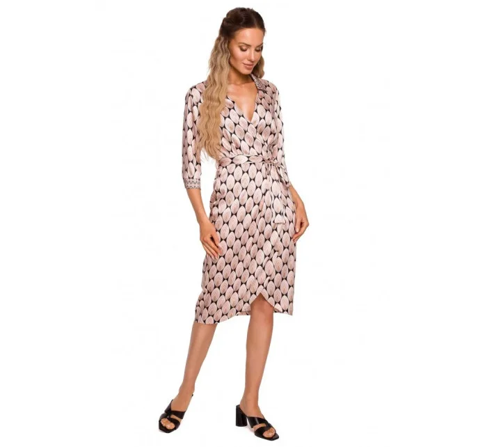 Dámské zavinovací šaty   model 18714889 - Moe