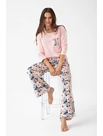 Dámské pyžamo model 22064254 BIG J/25 růžové - Luna
