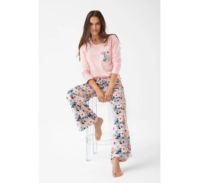 Dámské pyžamo model 22064254 BIG J/25 růžové - Luna