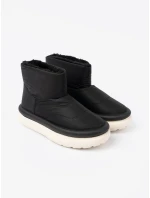 Originální dámské sněhule černé platforma Originální dámské sněhule černé platforma