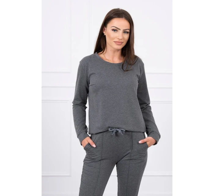 Grafitová tepláková súprava