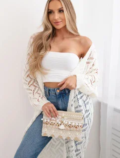 Svetr dlouhý kardigan Super model 20247433 - K-Fashion