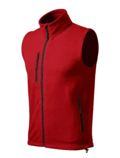 Exit fleecová vesta unisex červená