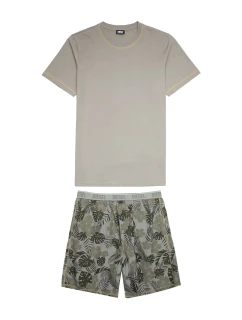 Pánské pyžamo khaki model 17224617 - Diesel