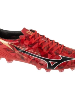 Mizuno Alpha II Pro FG P1GA256460 červená 41