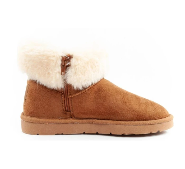 O'neill model 21394743 Mid zimní kotníkové boty zateplené pohodlné módní hnědé - ONeill